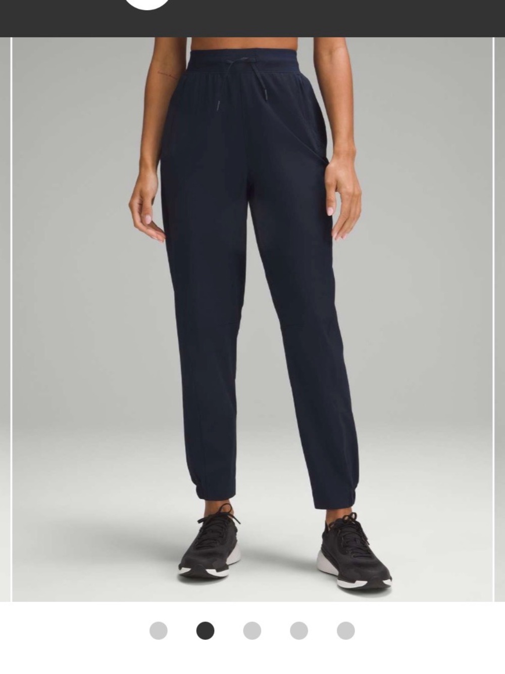 lululemon sz 6 License to Train Jogger True Navy gym fitness athleisure workout - Picture 3 of 16